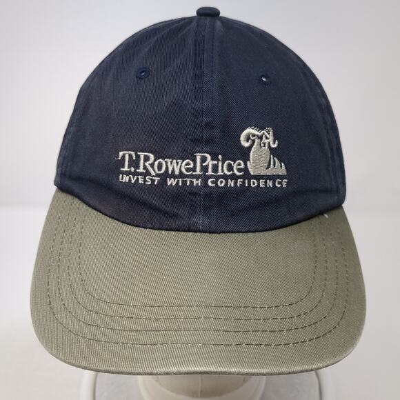 T. Rowe Price Invest With Confidence Slideback Baseball Cap Blue One Size - Picture 2 of 9
